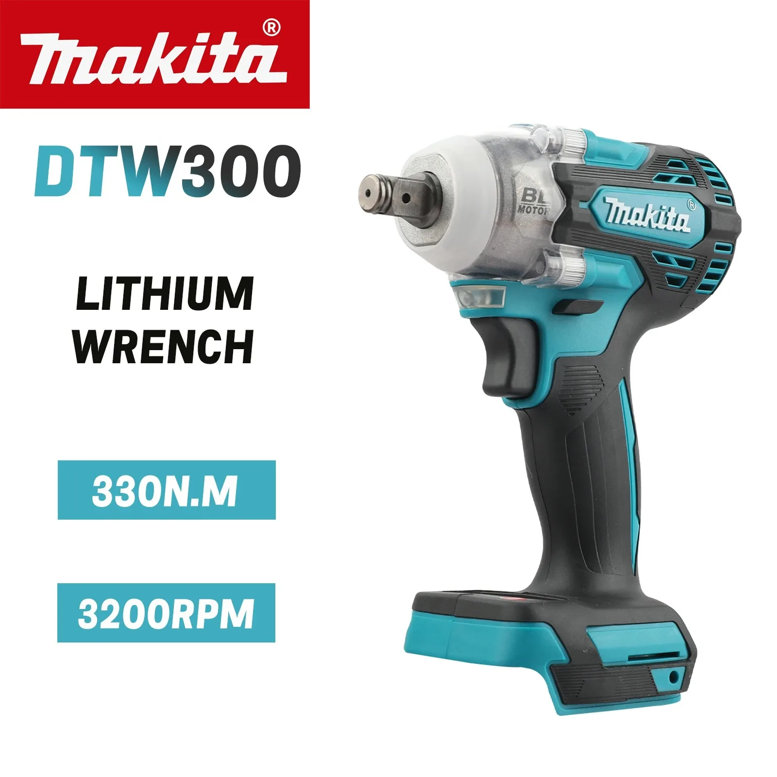 Power Tools Battery Repair - Bezszczotkowy klucz udarowy akumulatorowy Makita DTW300