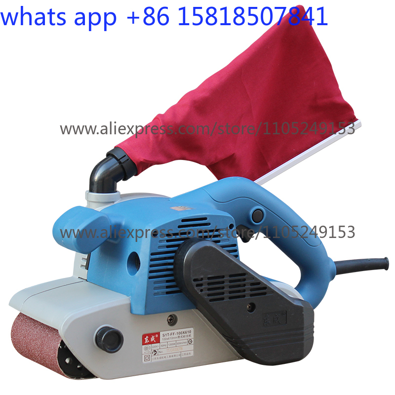 Power Tools Dongcheng - Szlifierka taśmowa Dongcheng, szlifierka do stali