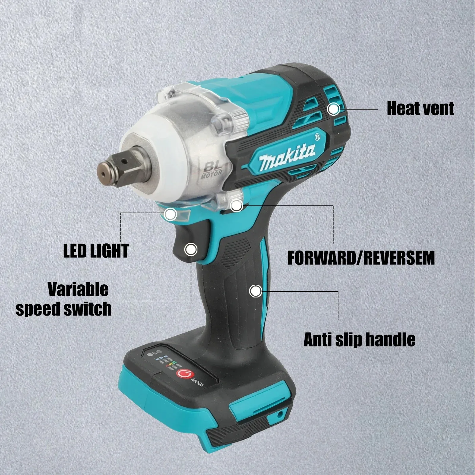 Bezszczotkowy klucz udarowy ak – Power Tools Battery Repair recenzja i cena