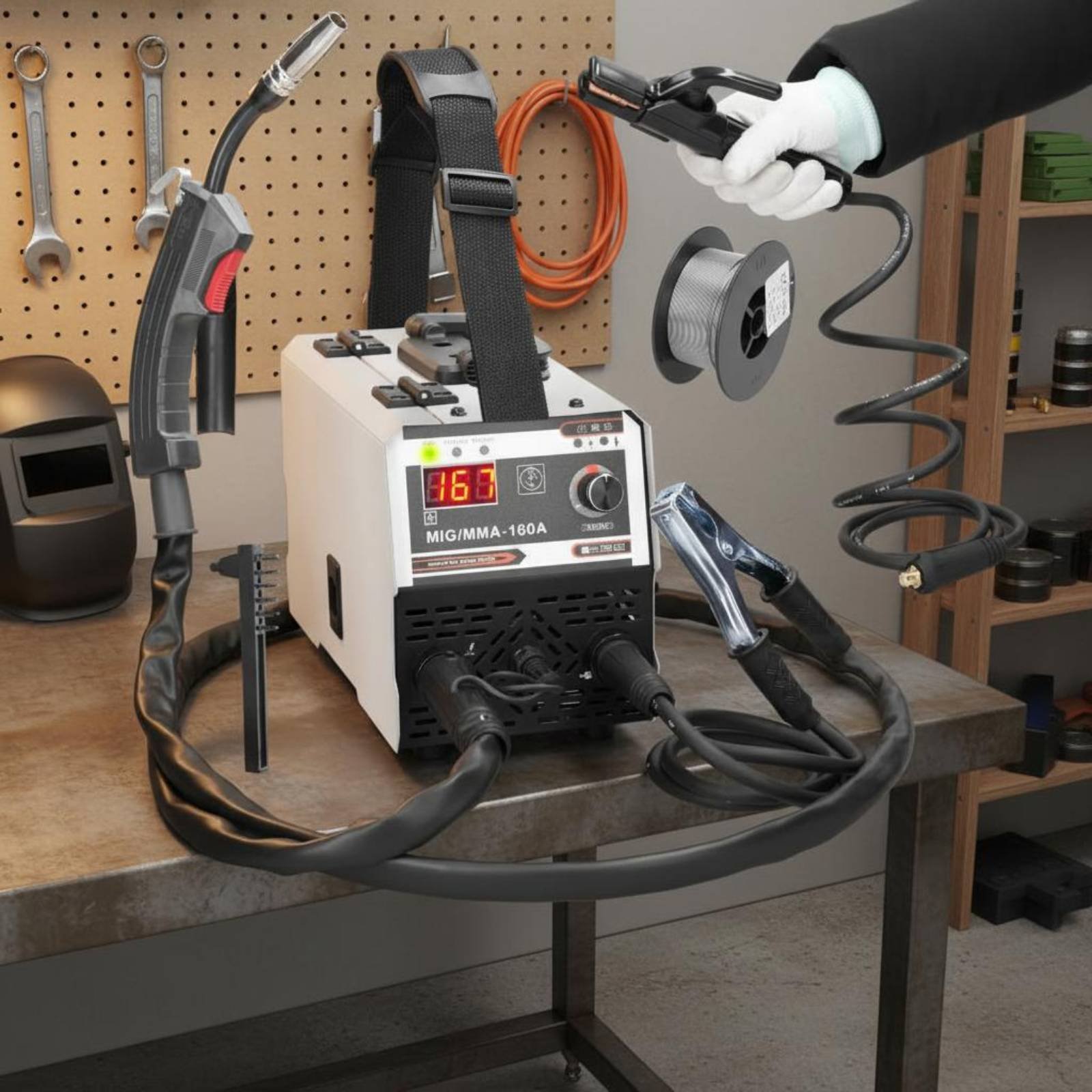 Przenośna spawarka MIG MMA, le – Power X Tools And Machinery recenzja i cena