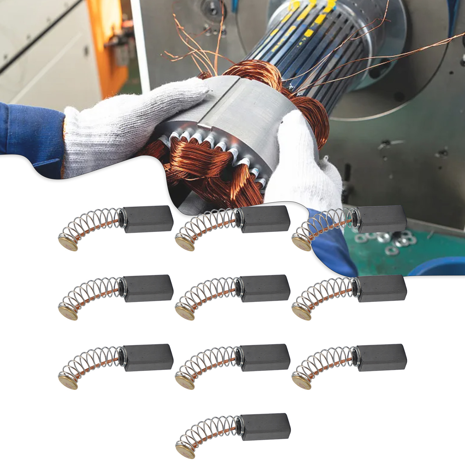 10 sztuk szczotek węglowych 12 – Power X Tools And Machinery recenzja i cena
