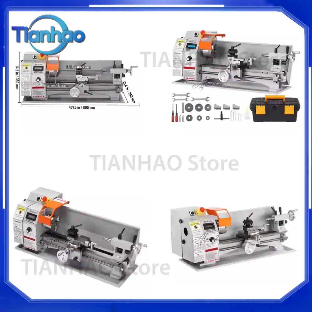 Tokarka metalowa 7'' x 16'' do – Power X Tools And Machinery recenzja i cena
