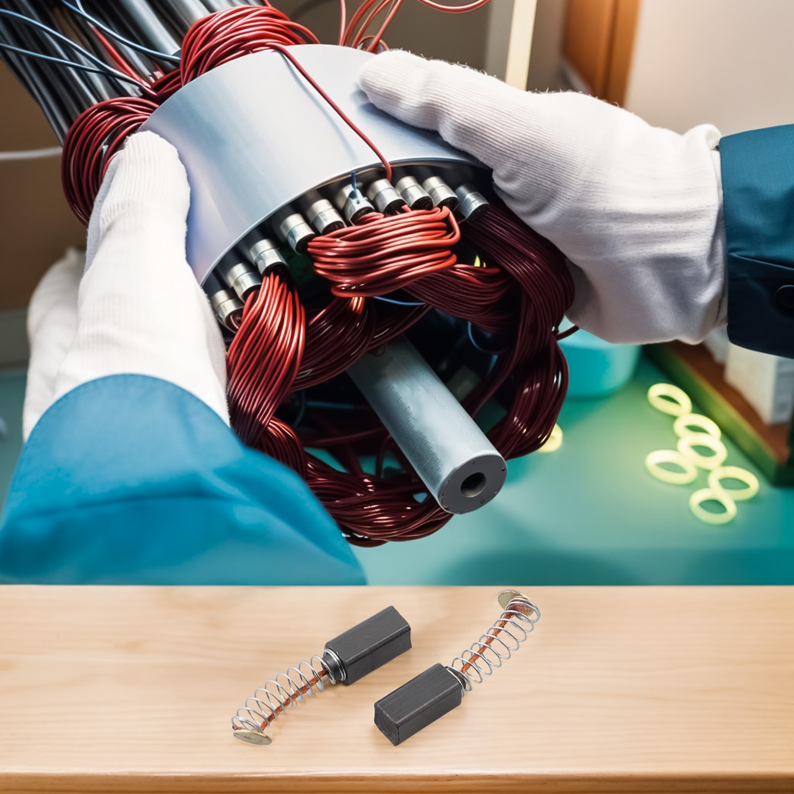 40 szt. Szczotki węglowe do el – Power X Tools And Machinery recenzja i cena
